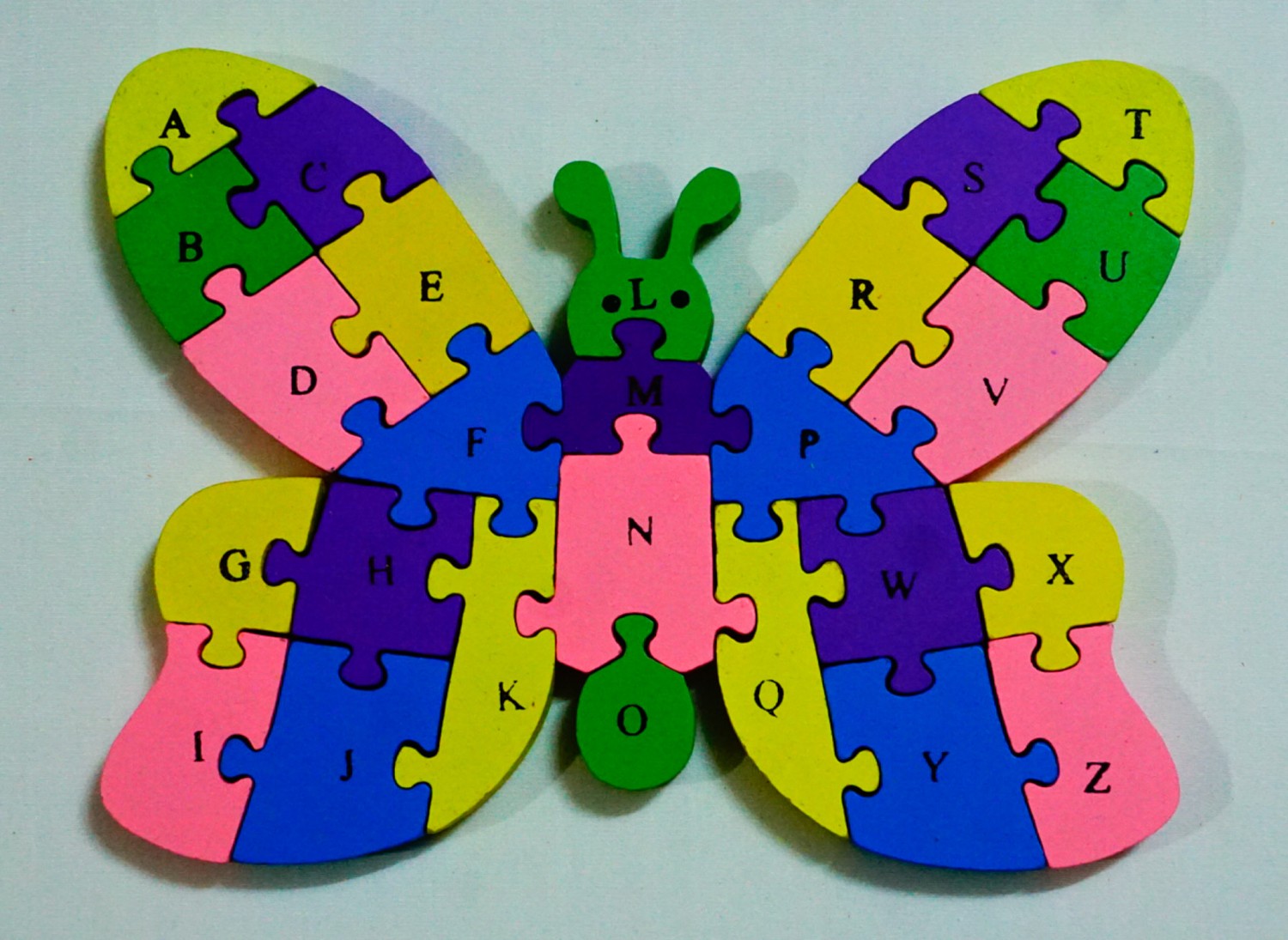 Wooden Butterfly Puzzle(L=19CM,W=15CM)