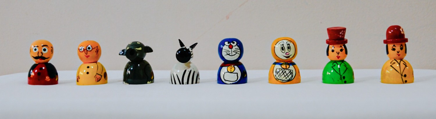 Cute Wooden Sharpeners Pack of 2