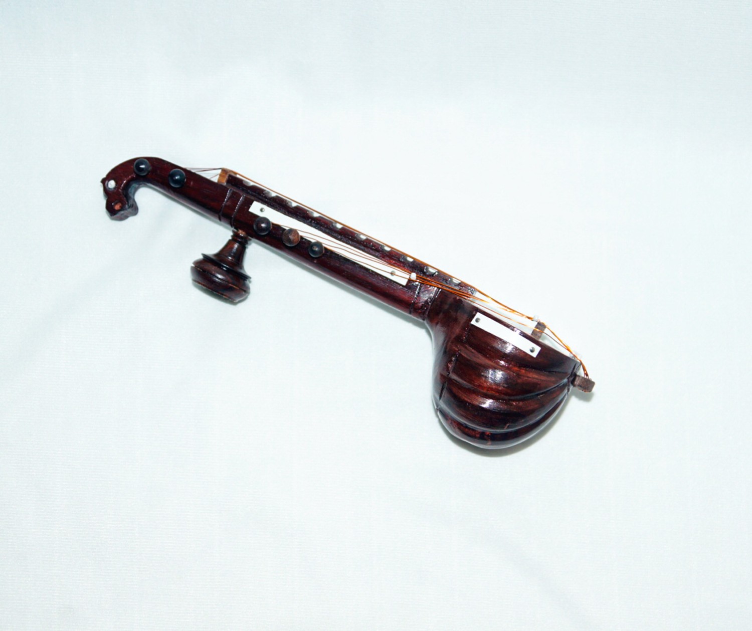 Channapatna Wooden Cute little miniature veena.